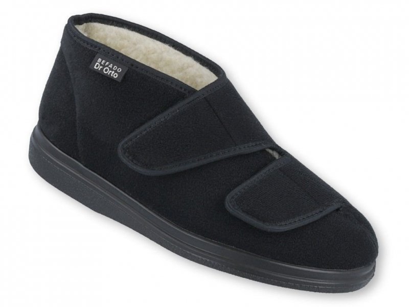Befado 986D011 DR ORTO trzewiki damskie czarne
