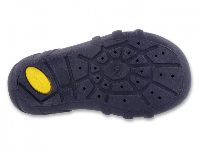 Befado 110P516N SPEDDY kapcie chłopięce zapinki