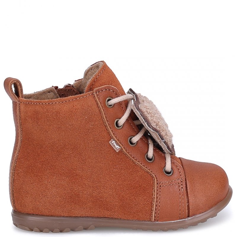 EMEL Roczki EY 1428L-1 Trzewiki chłopięce sznurowane membrana TE-POR