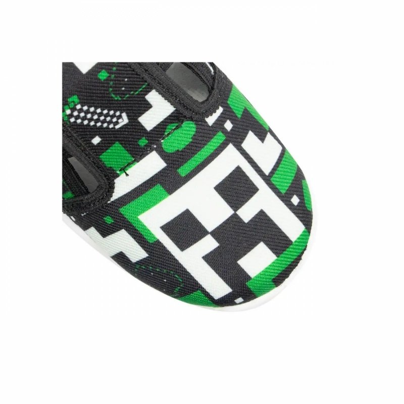RAWEKS BORYS B18 Minecraft kapcie chłopięce na rzep 