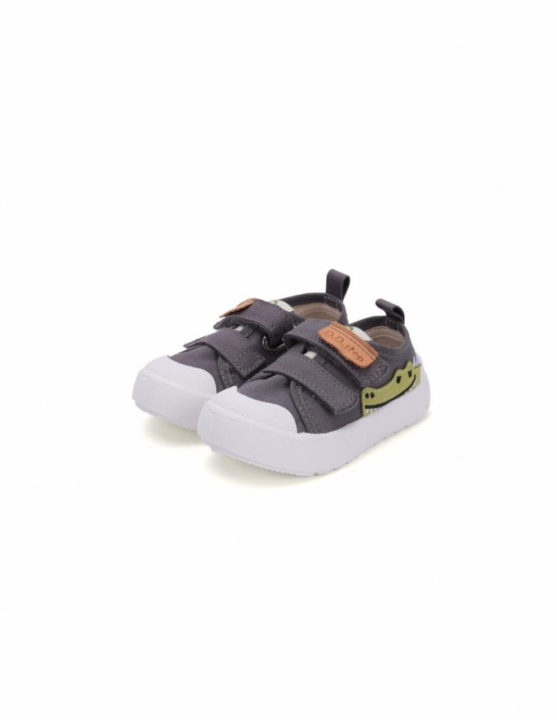Tenisówki trampki D.D.STEP C096-52129AM DARK GREY na rzepy