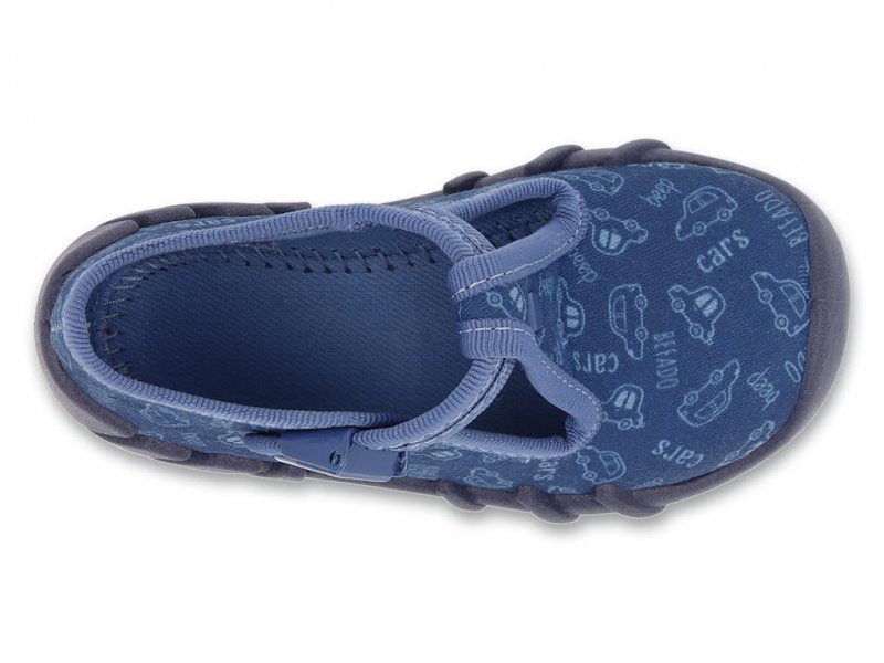 Befado 110P516N SPEDDY kapcie chłopięce zapinki