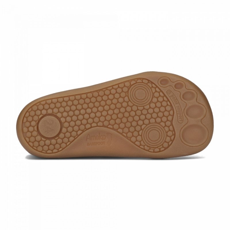 AMEKO tenisówki BAREFOOT NEO - BLACK na rzepy