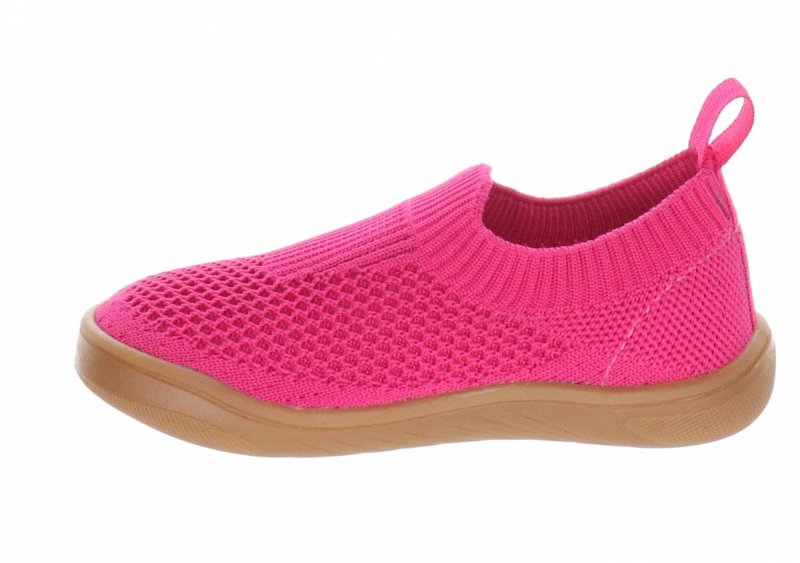 MILAMI BF -Knit 2 FUXIA kapcie barefoot wkładane