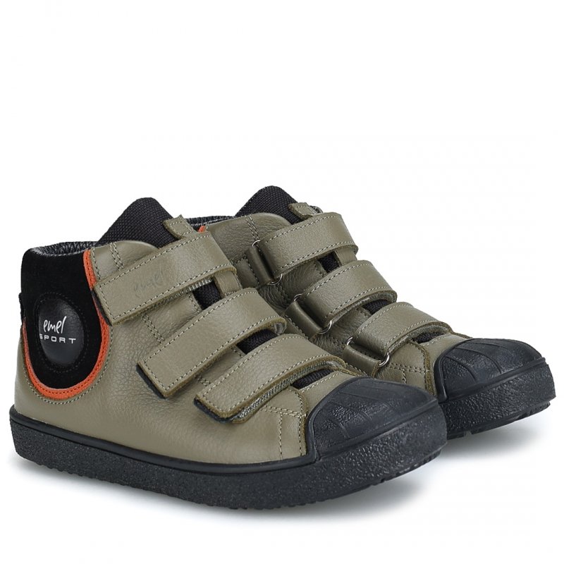 EMEL EX2813 Trzewiki chłopięce na rzepy