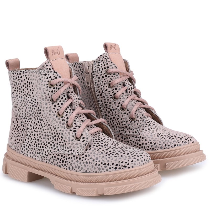 EMEL EY2770A Trzewiki dziewczęce sznurowane