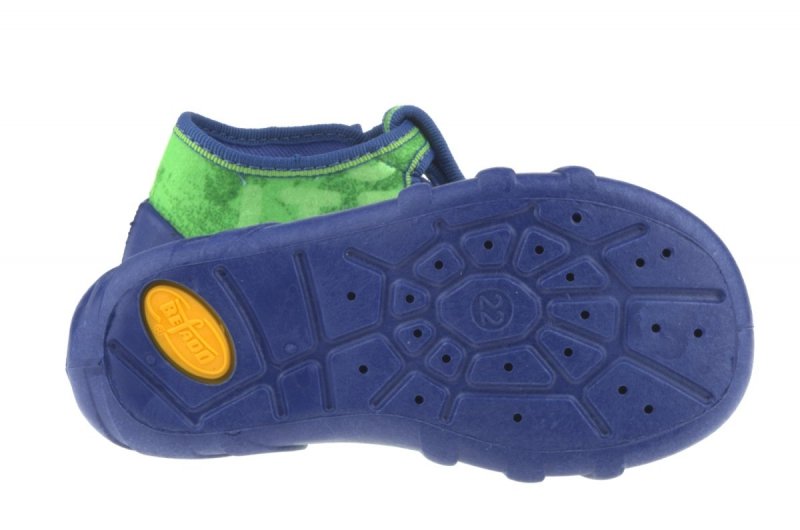 Befado 110P313 SPEEDY kapcie chłopięce zapinki