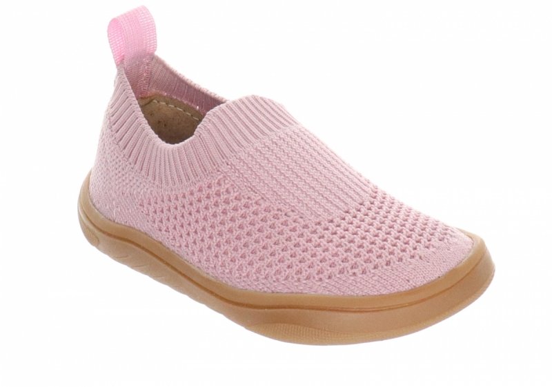 MILAMI BF -Knit 10 PINK kapcie barefoot wkładane