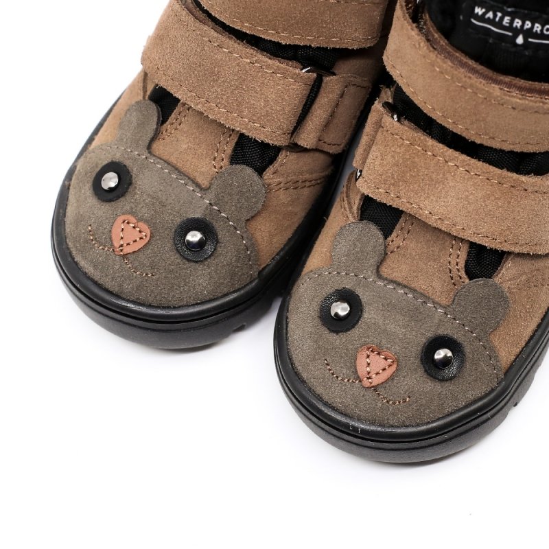 MRUGAŁA MALI 7251/5-38 bear karmel TE-POR na rzepy