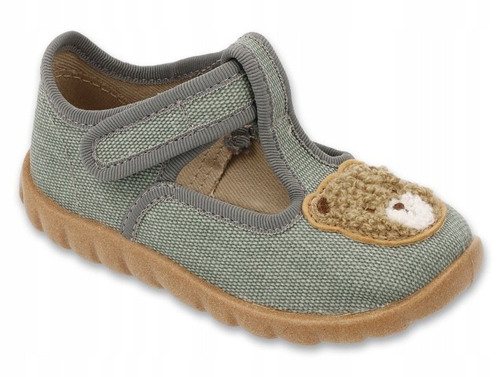 Befado 627P015 kapcie FLEXI chłopięce na rzep