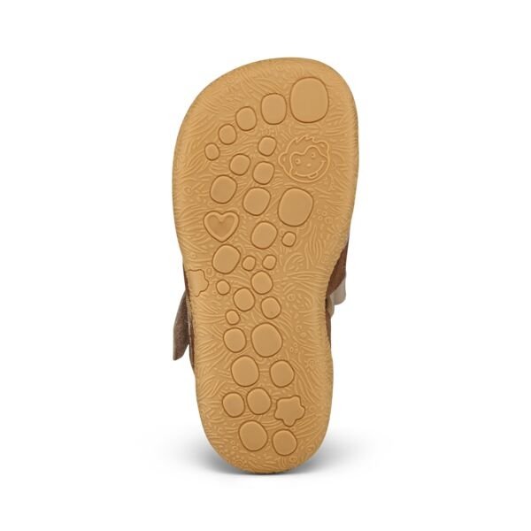 AFFENZAHN 01635-70111 prewalker półsandał brąz na rzepy