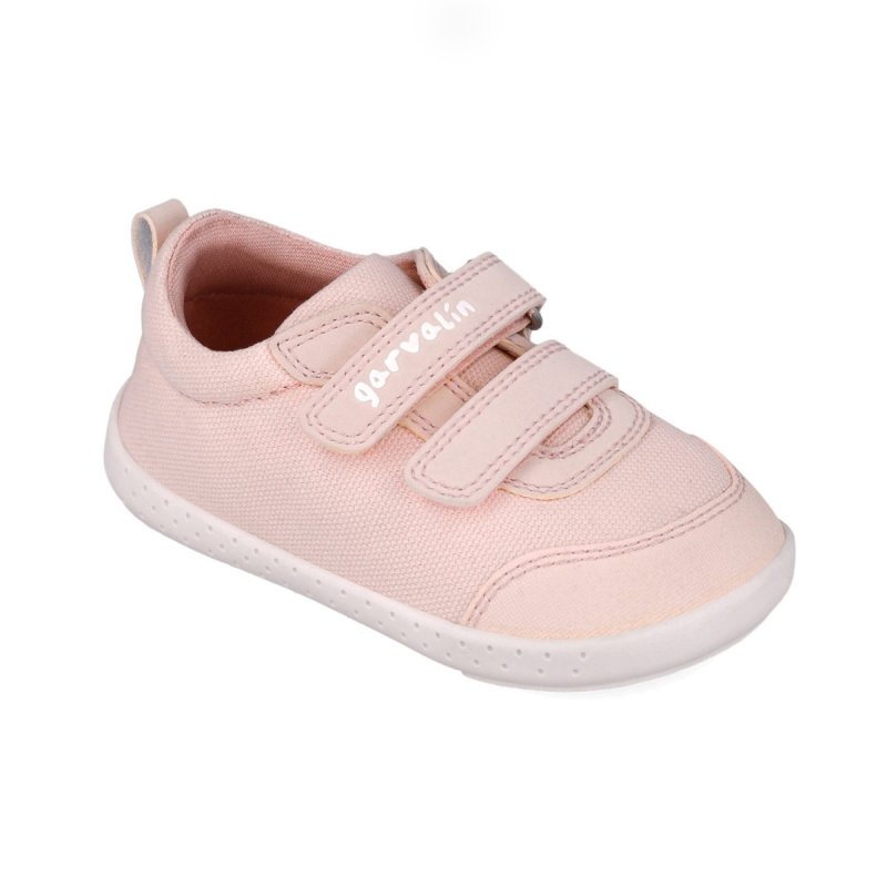GARVALIN 252339-D032 ROSA kapcie barefoot na rzepy