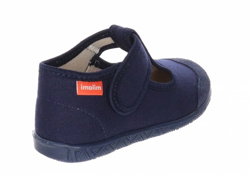 MILAMI 112-66 BLUE kapcie chłopięce granatowe na rzep
