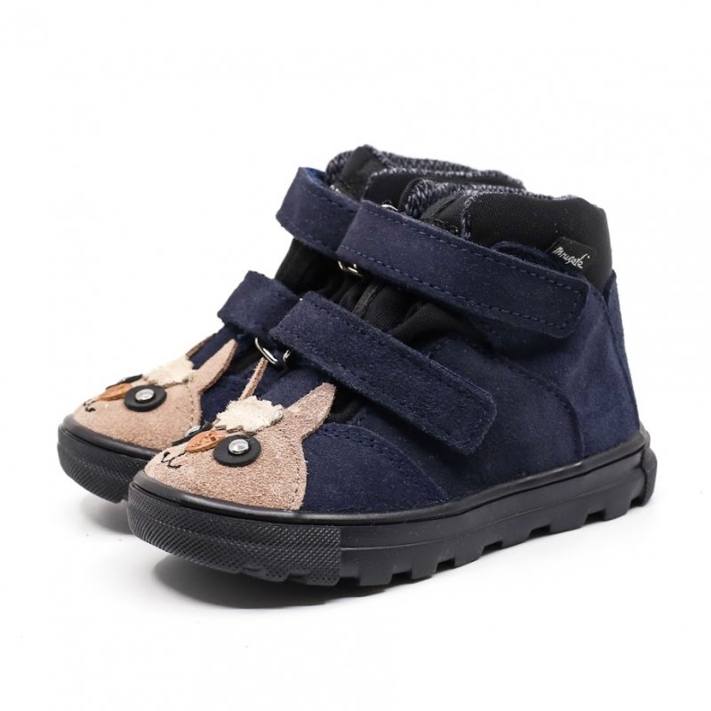  MRUGAŁA ANDY 6280/4-72  alpaca blu TE-POR na rzepy