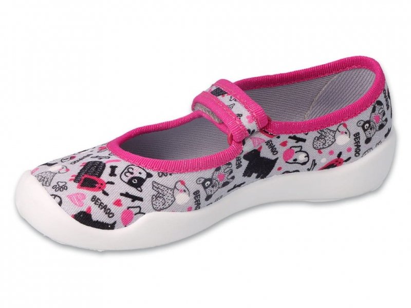 Befado 114Y521 BLANCA balerinki dziewczęce SOFT-B