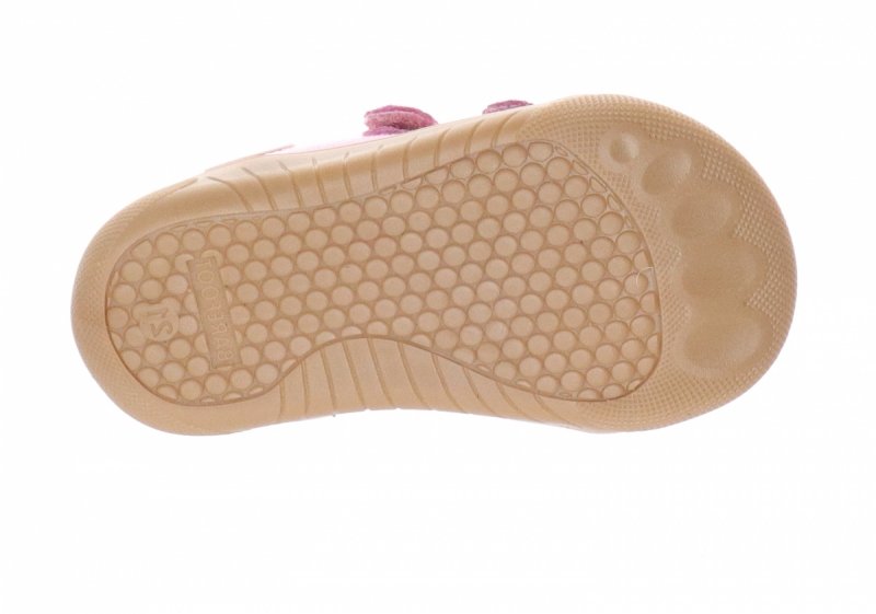 MILAMI BF3-4 GREY kapcie chłopięce barefoot na rzepy