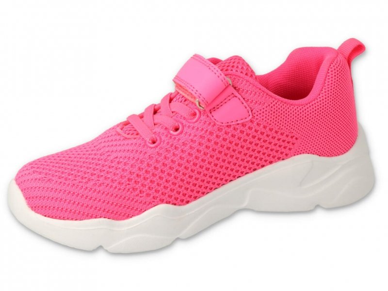 Befado 516X201 buty sportowe MODERN CLASSIC różowe na rzep