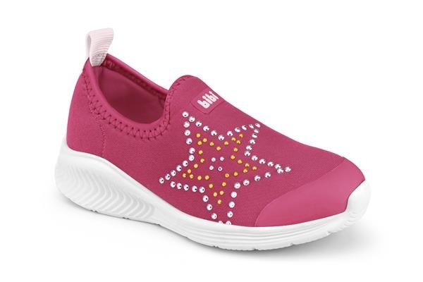 BIBI 1136152 buty sportowe wkładane różowe
