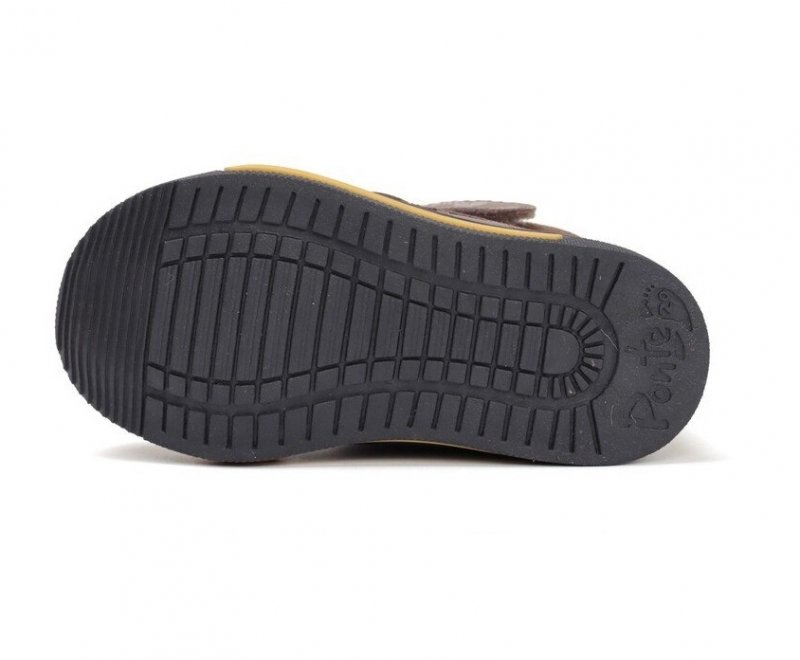 Trzewiki D.D.STEP PONTE DA06-5-2883AL Chocolate na rzepy