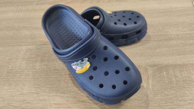 FOGO (Realpaks) F-301 klapki dziecięce granatowe