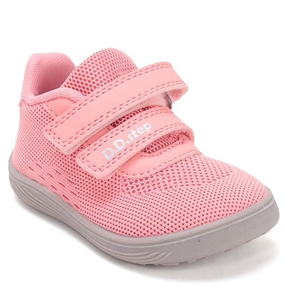 BAREFOOT Buty sportowe D.D.STEP F093-61936C BABY PINK na rzepy