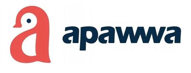 APAWWA FD112 NAVY/ORANGE Trzewiki ocieplane niechodki na rzepy