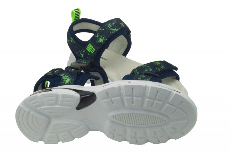 WEESTEP R101761071 BL BLUE granatowe sandałki chłopięce