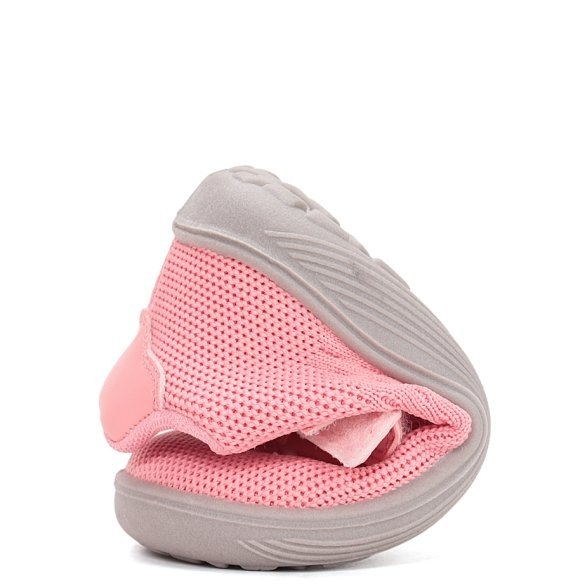 BAREFOOT Buty sportowe D.D.STEP F093-61936CL BABY PINK na rzepy
