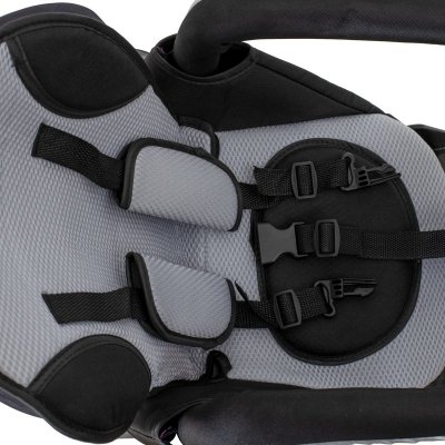 Rowerek trójkołowy Trike Fix V3 rower spacerówka 3w1 obracany 360 wolne koło czarny