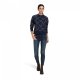 Bluza CONTOUR EQUINE damska - Ariat - navy eclipse