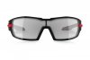 Okulary KOO Open - Smoke Mirror - black/red