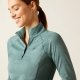 Bluzka damska LUMINA LOWELL - Ariat - silver pine