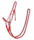 Kantar sznurkowy + wodze - QHP - bright red