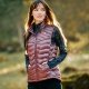 Kamizelka damska IDEAL DOWN - Ariat - iridescent wild ginger