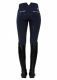Bryczesy damskie RICARDA Full Grip Pearls High Waist - Spooks - navy