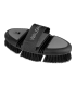 Szczotka z gąbką Flex - Waldhausen - black/grey