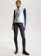 Kamizelka damska PUFFER - Tommy Hilfiger Equestrian - silver