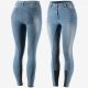 Bryczesy damskie KAIA - Horze - light denim blue