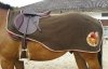 Derka treningowa polarowa CSI 5* - Equi-Theme - brązowy