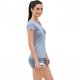 Koszulka damska LUHNA SS22 - Spooks - dusty blue