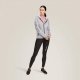 Bluza damska BYRON FULL ZIP - Ariat - heather grey