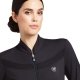 Bluzka damska ASCENT FULL ZIP - Ariat - black