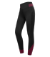 Legginsy młodzieżowe NOEMI ELT - Waldhausen  - black/ velvet red