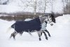 Derka padokowa 200g 1000D RAMBO Original - Horseware - navy/silver