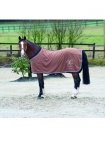 Derka polarowa First Class Plus z logo Schockemohle - cinnamon