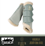 Ochraniacze kontaktowe GLITTER MESH - Heritage AW 2021/22 - Eskadron - sea salt