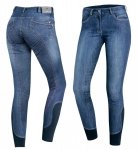 Bryczesy DELPHI damskie - Schockemohle - jeans