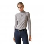 Bluzka damska SUNSTOPPER 2.0 - Ariat - silver scone dot