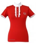 Koszula konkursowa CHARLOTTE damska - FAIR PLAY - czerwony
