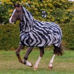 Derka siatkowa z kołnierzem Buzz-Off ZEBRA - Bucas